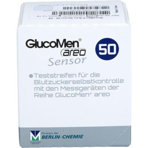 GLUCOMEN areo Sensor Teststreifen Produktbild