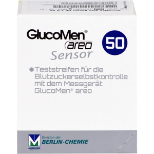 GLUCOMEN areo Sensor Teststreifen Produktbild