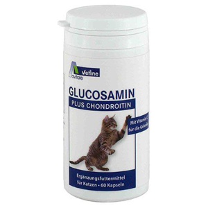 GLUCOSAMIN+CHONDROITIN Kapseln f.Katzen Produktbild