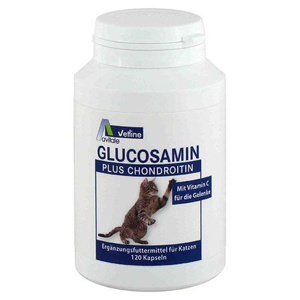 GLUCOSAMIN+CHONDROITIN Kapseln f.Katzen Produktbild