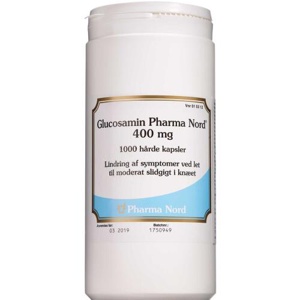 Glucosamin 400 mg - 1000 kaps. produktbillede