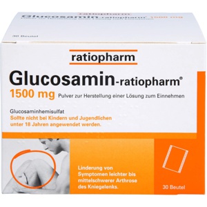 GLUCOSAMIN-RATIOPHARM 1500 mg Plv.z.H.e.L.z.Einn. Produktbild