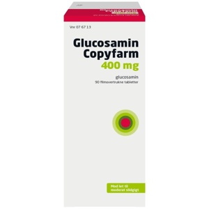 Glucosamin Copyfarm 400 mg - 90 tabletter produktbillede