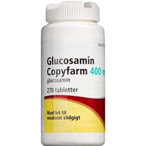 Glucosamin Copyfarm 400 mg 270 stk produktbillede