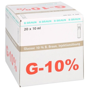 GLUCOSE 10% B.Braun Mini Plasco connect Inj.-Lsg. Produktbild