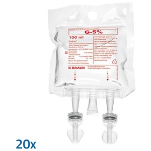 GLUCOSE 5% B.Braun Ecobag Infusionslösung Produktbild