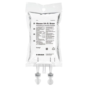 GLUCOSE 5% B.Braun Ecobag Infusionslösung Produktbild