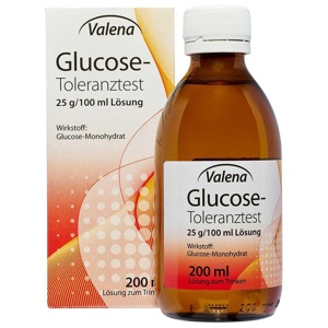 GLUCOSE-TOLERANZTEST 25 g/100 ml Lösung Produktbild
