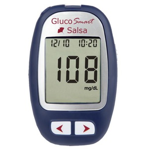 GLUCOSMART-Salsa-Blutzucker-Messgeraet-mg-dl Produktbild