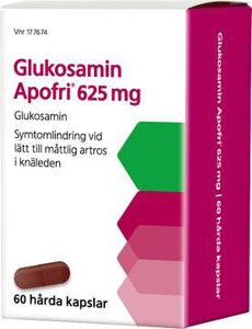 Apofri Glukosamin 625 mg Glukosamin kapsel, 60 st produkt bild