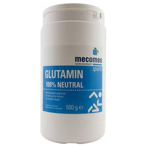Glutamin 100% Neutral Pulver, 500 g Pulver Produktbild