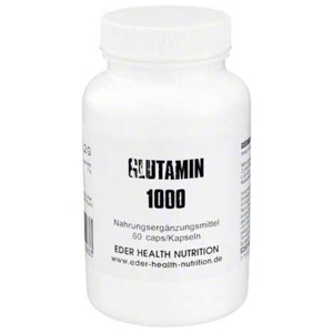 Glutamin 1000 Kapseln, 60 St Kapseln Produktbild