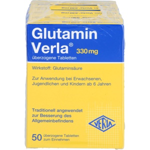 GLUTAMIN VERLA überzogene Tabletten Produktbild