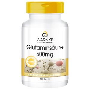 Glutaminsäure 500 mg Kapseln, 250 St Kapseln Produktbild