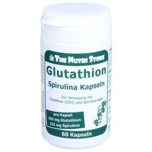 GLUTATHION 200 mg+Spirulina Kapseln Produktbild