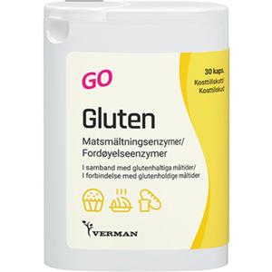 Gluten Go 30 kapslar produkt bild