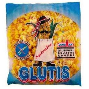 Glutis Pasta Spiraler 200 g produkt bild