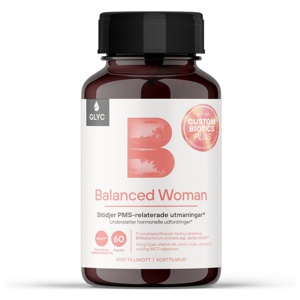 GLYC Custom Biotics Plus Balanced Woman 60 kapslar produkt bild