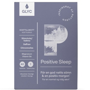 Glyc Positive Sleep - 40 tabl. produktbillede