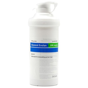 Glycerol Evolan, kräm 200 mg/g 500 g produkt bild