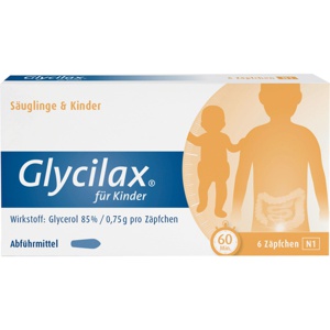 GLYCILAX Suppositorien für Kinder Produktbild