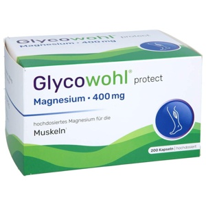 Glycowohl protect Magnesium 400mg 200 St Kapseln Produktbild