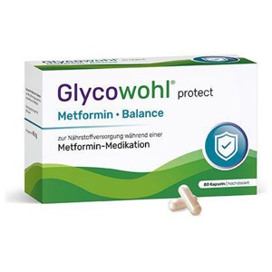 Glycowohl protect Metformin Balance 80 St Kapseln Produktbild