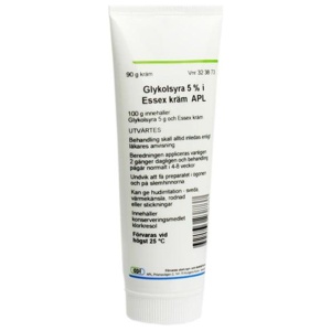 Glykolsyra i Essex kräm APL produkt bild