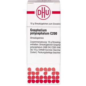 GNAPHALIUM POLYCEPHALUM C 200 Globuli Produktbild