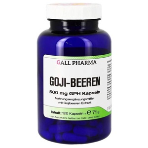 GOJI BEEREN 500 mg GPH Kapseln Produktbild