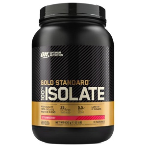 Gold Standard 100% Isolate 930 g Strawberry produkt bild