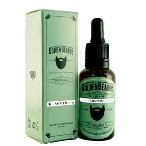 Golden Beards Økologisk Skægolie Arctic 30 ml produktbillede
