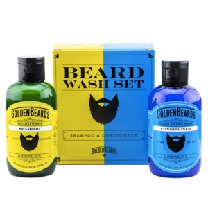 Golden Beards Beard Wash Set 238 g produktbillede