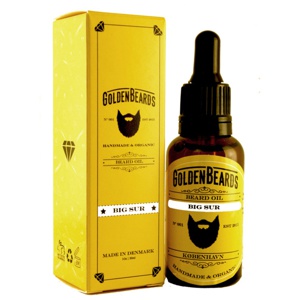 Golden Beards Økologiske Skægolie Big Sur 30 ml produktbillede