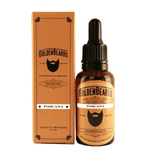 Golden Beards Økologisk Skægolie Toscana 30 ml produktbillede