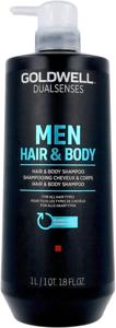 Goldwell Dualsenses Men Hair & Body Shampoo 1000 ml produkt bild