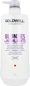 Goldwell Dualsenses Blonde & Highlights Anti-Yellow Conditioner 1000 ml produktbilde