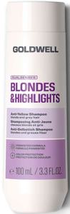Goldwell Dualsenses Blondes & Highlights Anti-Yellow Shampoo 100m produkt bild