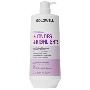 Goldwell Dualsenses Blondes & Highlights Anti-Yellow Shampoo 1000 produktbillede
