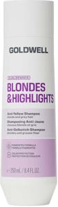 Goldwell Dualsenses Blondes & Highlights Anti-Yellow Shampoo 250 ml produkt bild
