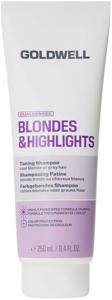 Goldwell Dualsenses Blondes & Highlights Toning Shampoo Purple 250 ml produkt bild