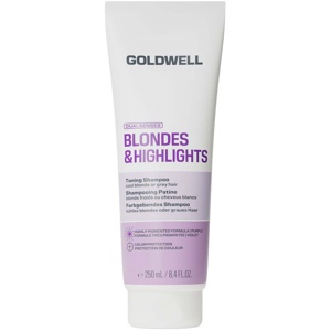 Goldwell Dualsenses Blondes & Highlights Toning Shampoo Purple 250 ml Produktbild