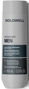 Goldwell Dualsenses Mens Hair & Body Shampoo 100ml produkt bild