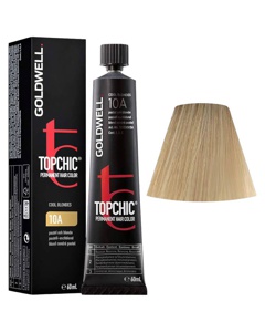 Goldwell Topchic Permanent Hair Color 10A Pastel Ash Blonde 60 ml Produktbild