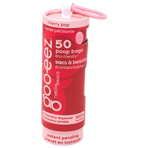 Goo-eez Bajspåsar med Handtag & Hållare Cherry Pop 50-pack produkt bild