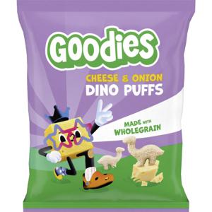 Goodies Dino Puffs Cheese & Onion 30 g produkt bild