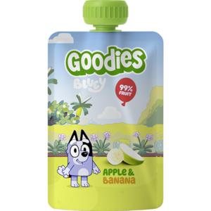 Goodies Fruktklämmis Bluey Äpple/Banan 100 g produkt bild
