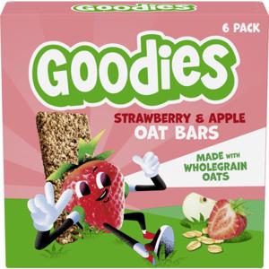 Goodies Oat Bar Strawberry & Apple 6-pack 138 g produkt bild
