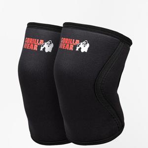 Gorilla Wear 5 mm Knee Sleeves, S, Black produkt bild