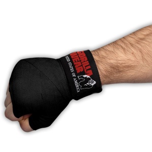 Gorilla Wear Boxing Hand Wraps 25 m Black produktbillede